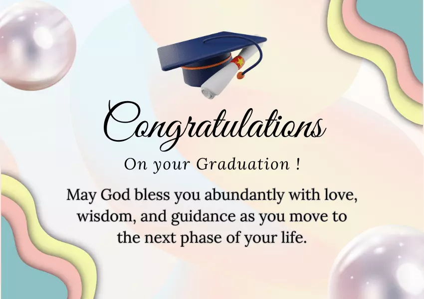 christian high school graduation wishes