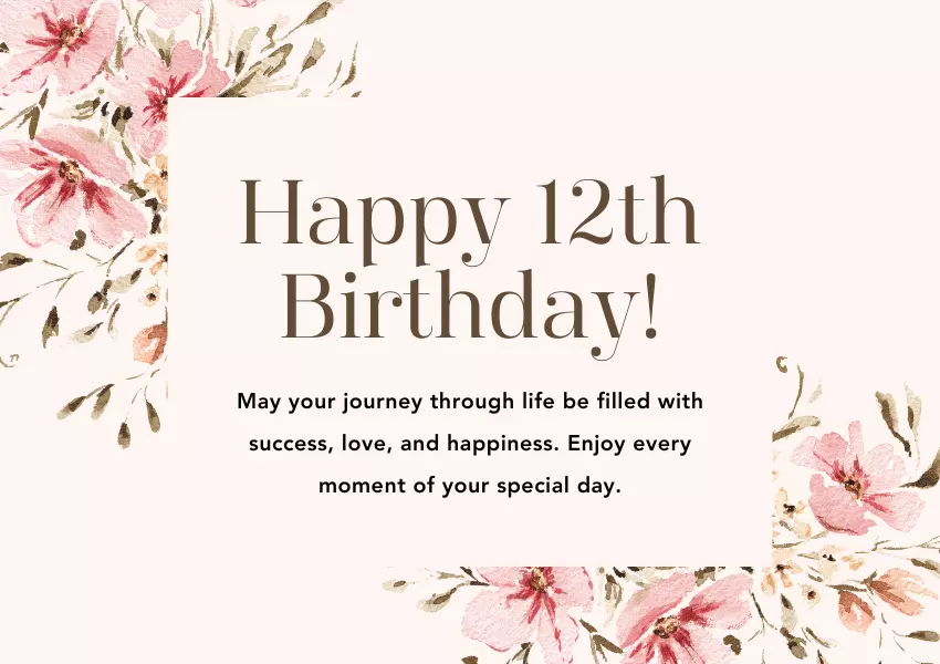 happy 12th birthday granddaughter