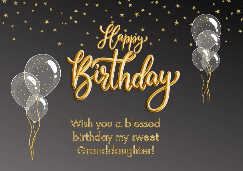 happy birthday granddaughter religious
