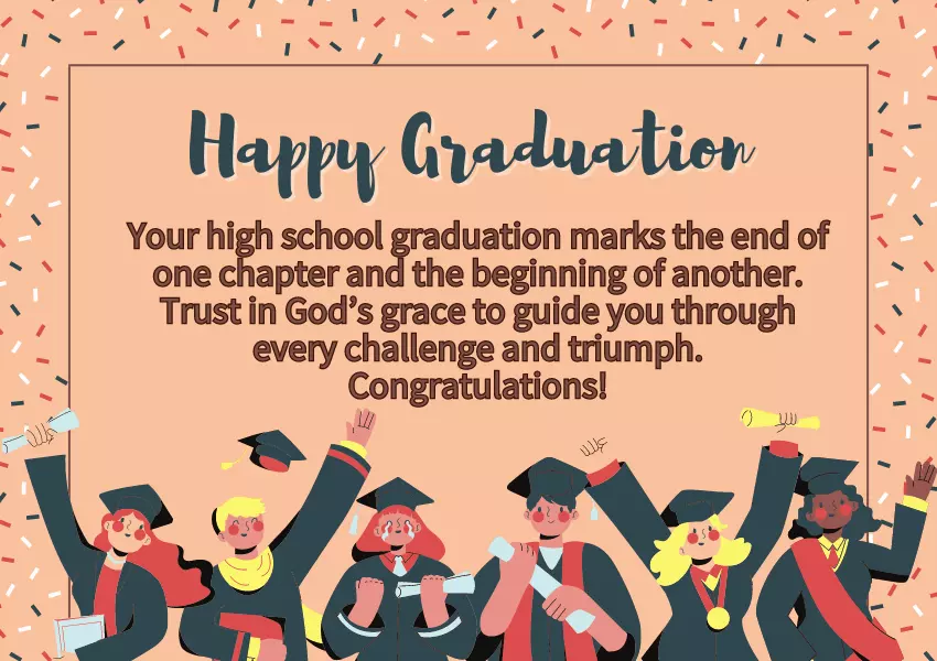 religious high school graduation wishes
