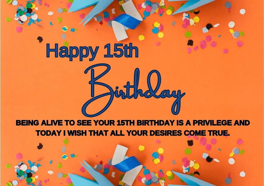 15th birthday wishes for grandson