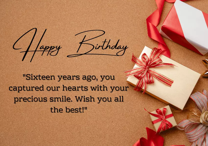16th birthday wishes for grandson