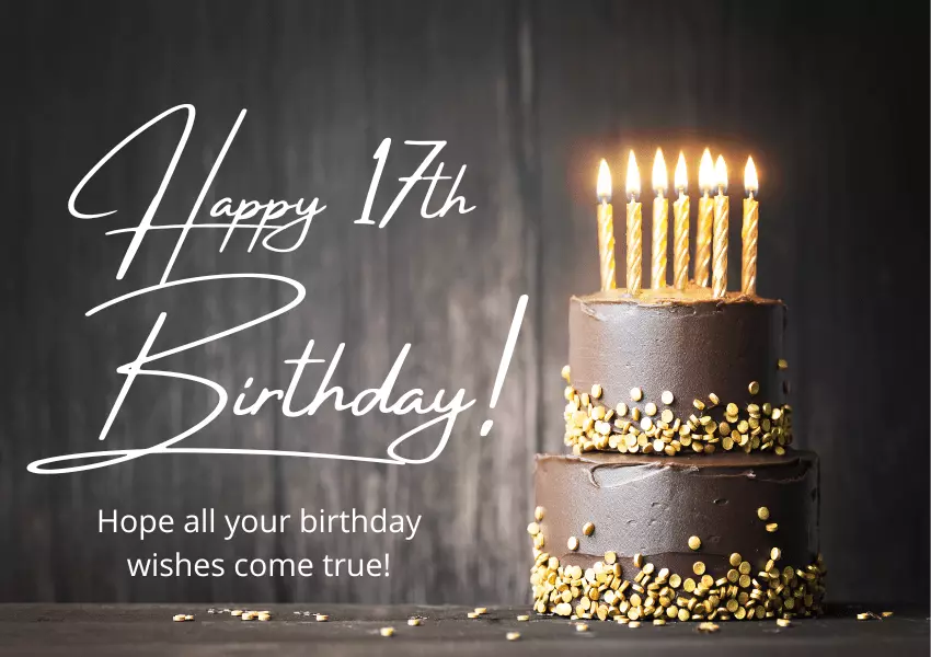 17th birthday wishes for grandson