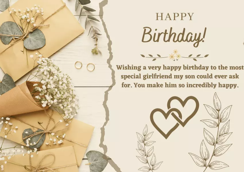 happy birthday sons girlfriend