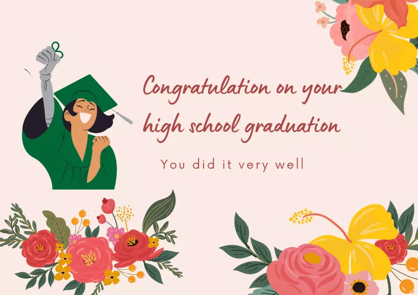 high school graduation messages for daughter