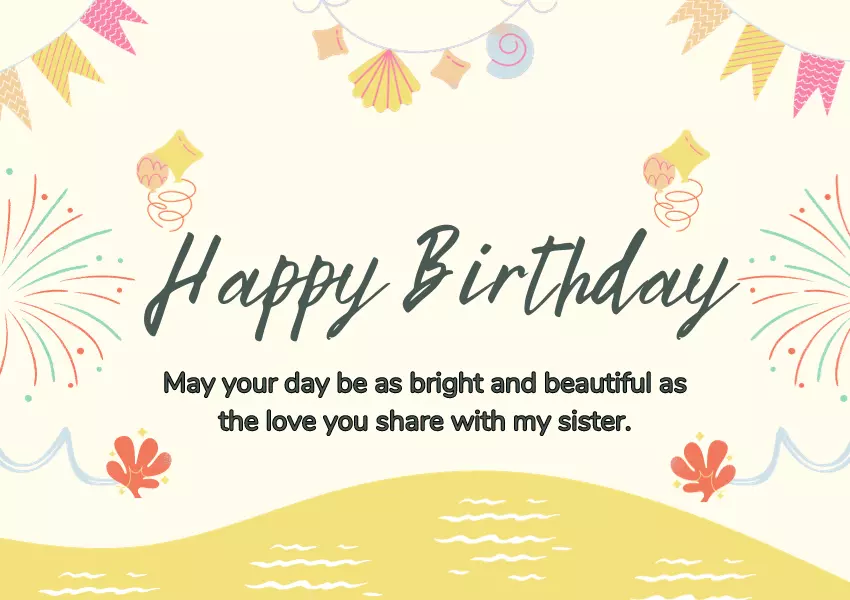 happy birthday to sisters boyfriend