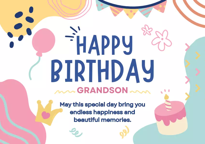 happy birthday grandson