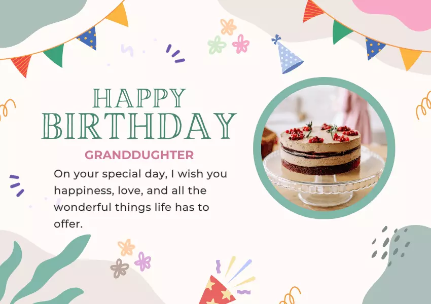 heart touching birthday wishes for granddaughter