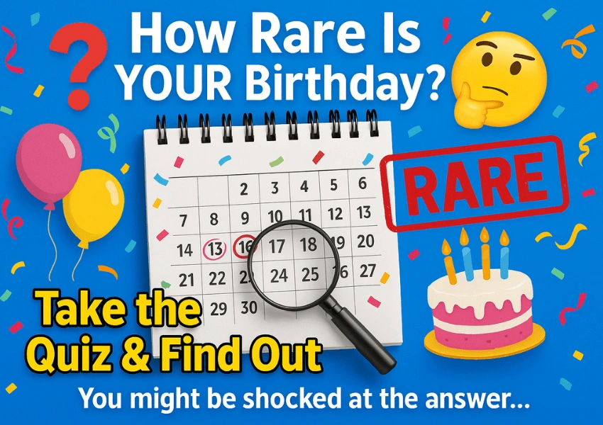 how rare is your birthday