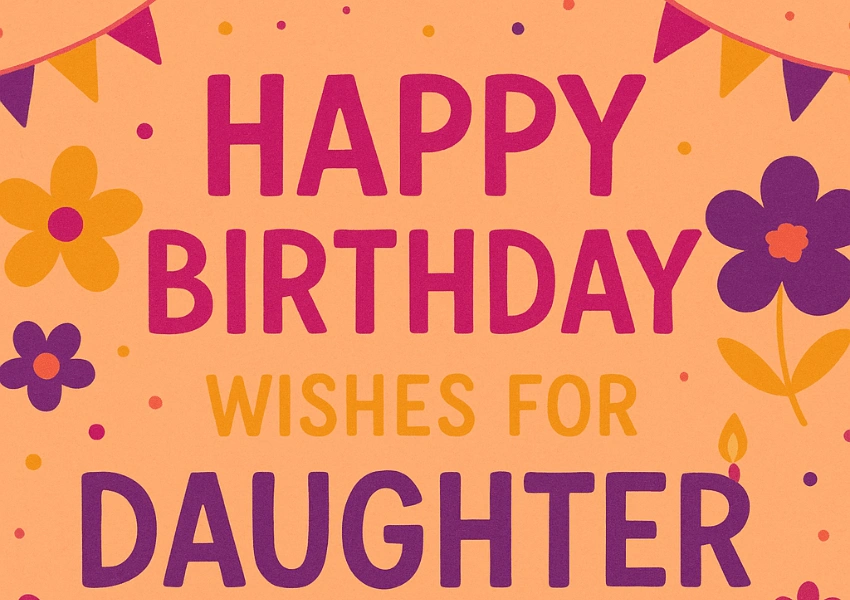 birthday wishes for daughter