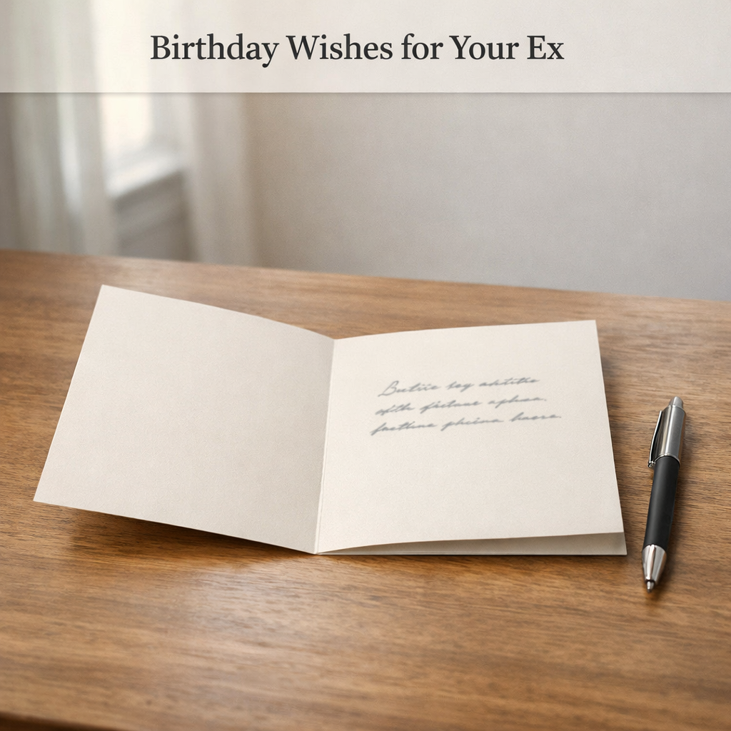 birthday messages for your Ex